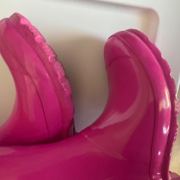 Original Kids Gloss Pink Hunter Boots kids size 4/5 women’s size 5 - Picture 10 of 16